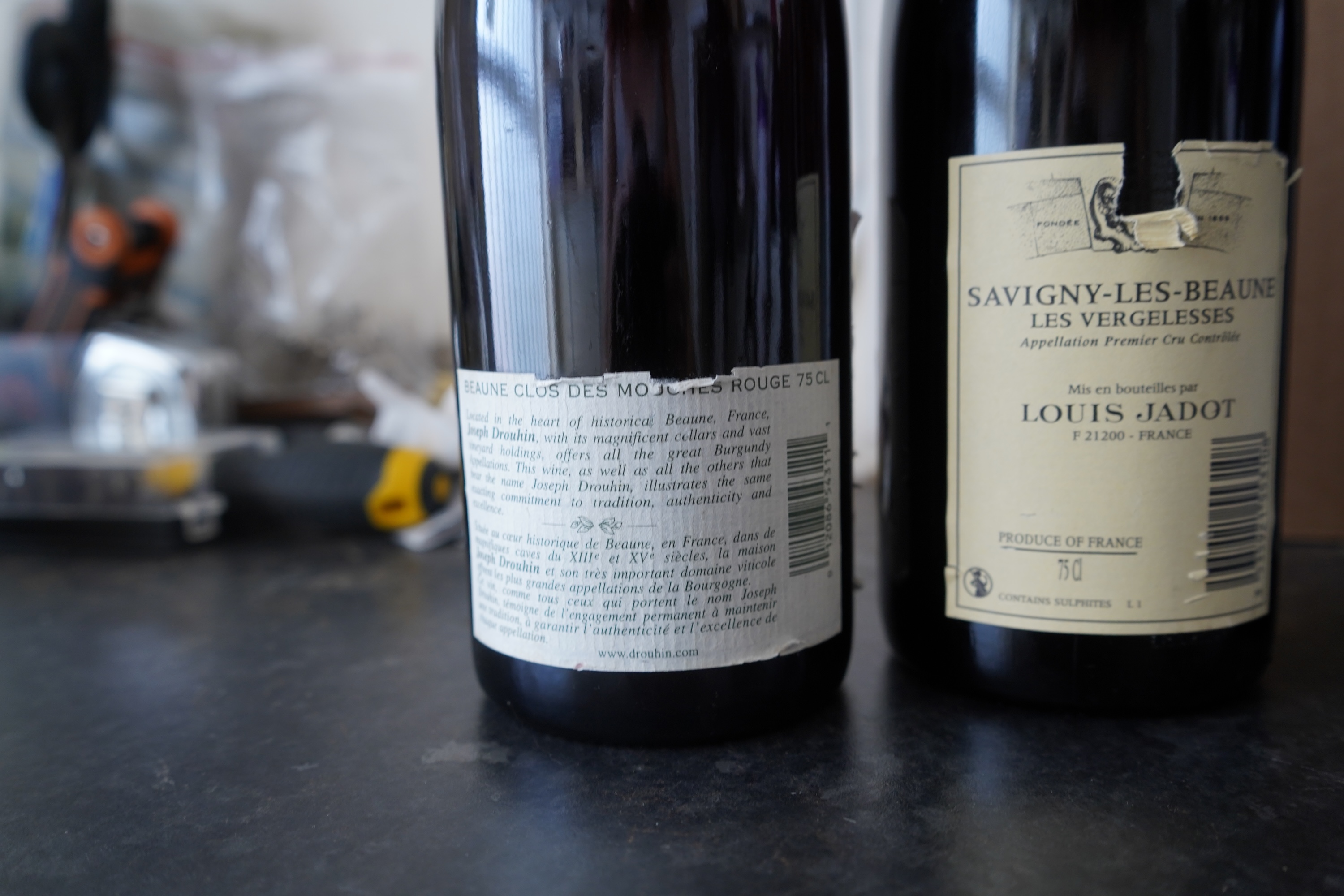 Five bottles of 2002 Le Mont Battois Bourgogne Hautes Cote De Beaune and five others